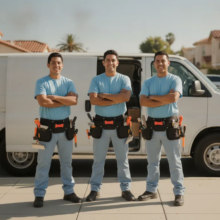 Ladrilhador equipe em Pelotas